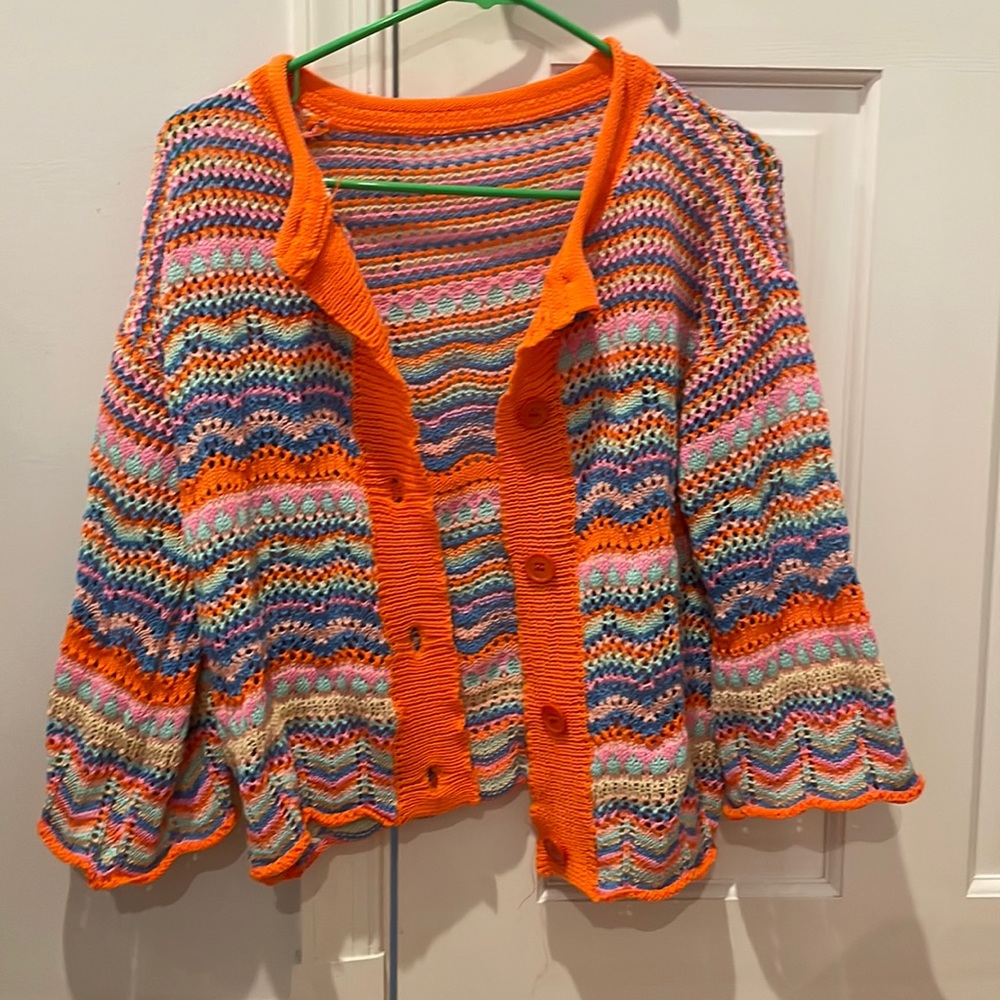colorful sweater